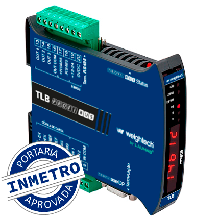 Transmissor de Pesagem Laumas TLB PROFIBUS