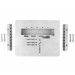 Gabinete de Inox com haste